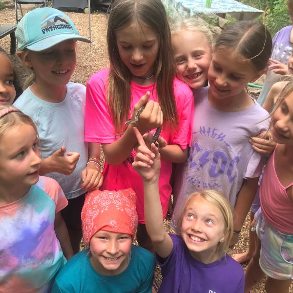 Children playing in the forest, experiencing the joy of being connected to nature