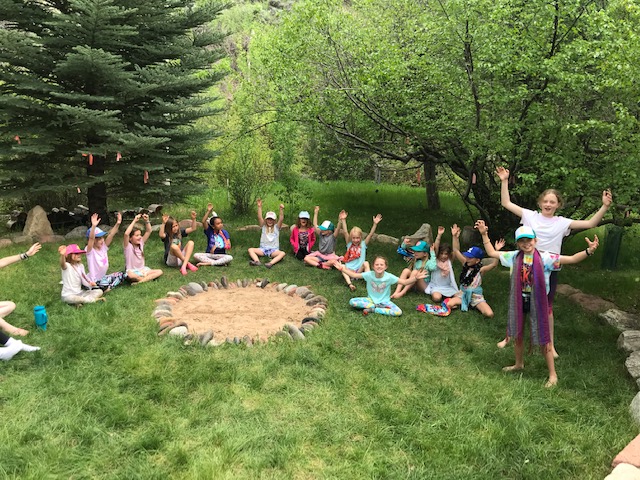 Children celebrating